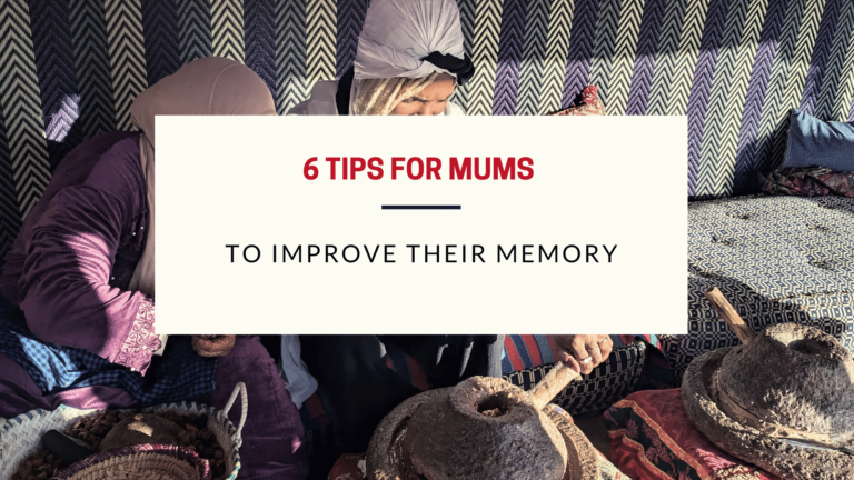 6 Tips for mums to improve their memory