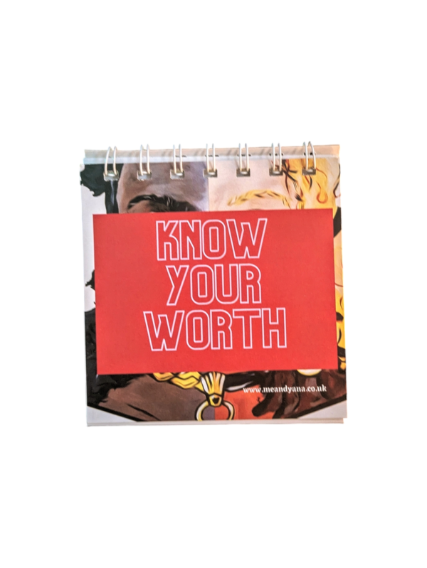 Know Your Worth Card Flip-book